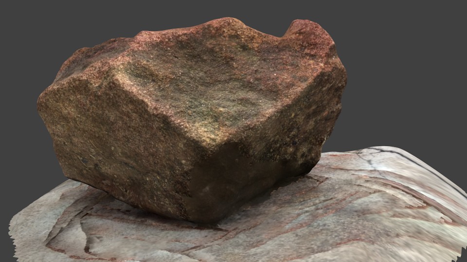 Scanned Rock (high poly) preview image 1